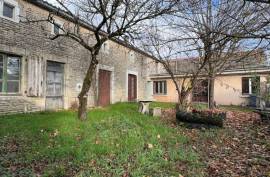 €60000 - Village House For Sale Near Villefagnan. Requiring Refreshing / Renovation.