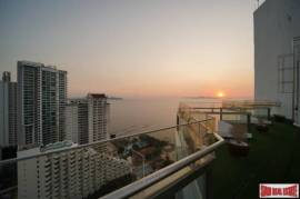 The Palm Wongamat Beach - Spectacular Sea views from Every Room of this Two Bedroom Duplex Penthouse for Sale in Naklua, Pattaya