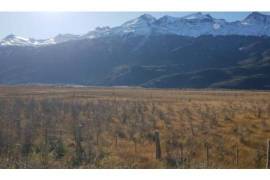 Patagonie, en Espagne : terrain sur la route du Rio Ibañez