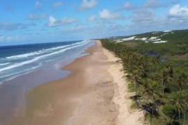 Exclusive building plot with 12 km sea front in Bahia