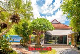 European 4-Bedroom Pool Villa with Garden and Mountain Views in Klong Muang, Krabi For Sale - Ready to Move In!