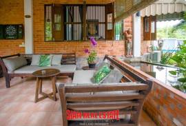 European 4-Bedroom Pool Villa with Garden and Mountain Views in Klong Muang, Krabi For Sale - Ready to Move In!