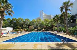 Studio apartment in Praia da Rocha in a building with swimming pool and tennis court and parking space - Praia da Rocha