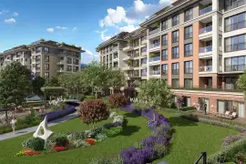 Turkey. Istanbul. New residential complex OZAK DUY