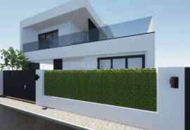 Tavira, Contemporary Designer Villa with Pool, Skybar, Garage, and Countryside Views.