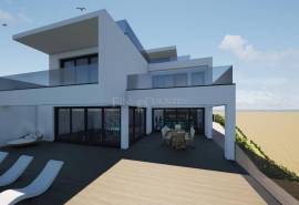 Tavira, Contemporary Designer Villa with Pool, Skybar, Garage, and Countryside Views.