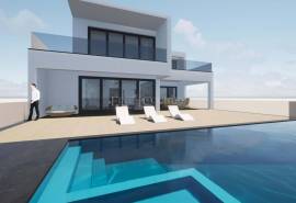 Tavira, Contemporary Designer Villa with Pool, Skybar, Garage, and Countryside Views.