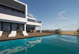 Tavira, Contemporary Designer Villa with Pool, Skybar, Garage, and Countryside Views.