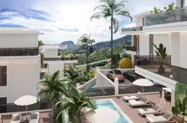 Turkey. Alanya. New luxury villas with a picturesq