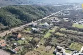 Montenegro. Urbanized land in Kovačko Polje, Budva