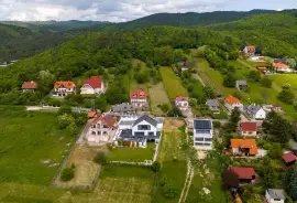 Hungary. Vonyarcvashegy. Villa with panoramic view