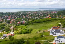 Hungary. Vonyarcvashegy. Villa with panoramic view