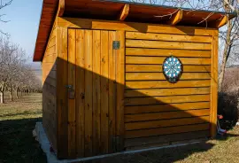 Hungary. Lovasberény. Farmstead with guest house. 