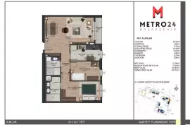 Turkey. Istanbul. 47m2 apartment in the Metro24