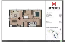 Turkey. Istanbul. 47m2 apartment in the Metro24