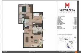 Turkey. Istanbul. 47m2 apartment in the Metro24