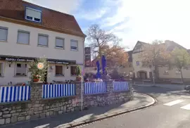 Germany. Bavaria. Bamberg. Apartment building. 