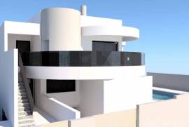 Project with large modern villa close to the center and the beach of Lagos