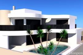 Project with large modern villa close to the center and the beach of Lagos