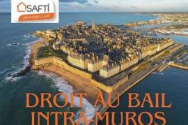 Droit au bail à saisir à St Malo Intra-Muros