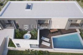 Kali, island of Ugljan, building plot with a valid building permit, 604 m2 near the sea