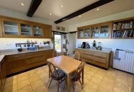 Perfect double volume Gascon Maison de Maitre house with immaculate gite, covered pool and 5 hectares of land.