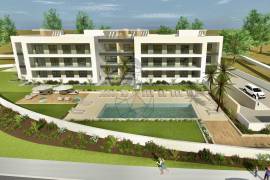 Building under construction with 2 and 3 bedroom apartments with swimming pool in Alvor