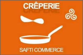 Local commercial 180m² Crêperie, Bar, Brasserie, Saladerie