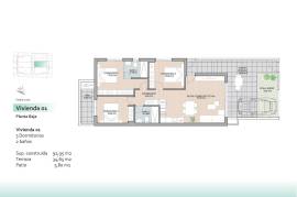 3 Bedrooms - Bungalow - Murcia - For Sale - N7883