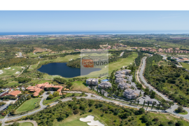 Modern apartment in Monte Rei, overlooking the Atlantic and golf course.