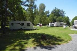 Established campsite with licenced cafe, pool, luxury mobile home and more