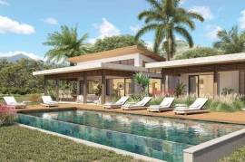 A new villa with pool in Mauritius Tamarin eco resort