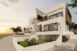 Semi Detached 3 Bedroom Villa With Sea Views - Armou, Paphos