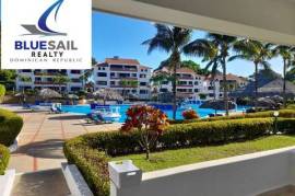 FULLY FURNISHED 2 BED CONDO FOR SALE IN SOSUA ONSITE POOL AND RESTAURANT