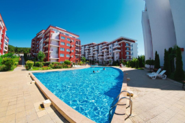 Pool and Sea VIew apartment wIth 1 bedroom and bIg terrace, MarIna Fort Noks Grand Resort