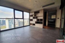 The Lofts Asoke - High Floor Duplex Condo for Rent with Clear City Views