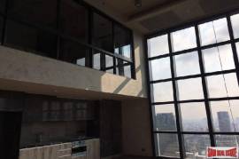 The Lofts Asoke - Luxury Newly Completed One Bed Duplex Corner Unit on High Floor