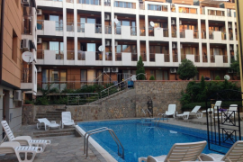 StudIo wIth vIew to pool and sea In Sea Breeze, SvetI Vlas, 150 meters to the sea