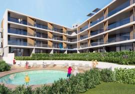 1 bedroom apartment with balcony, garage and located just a few meters from the beach