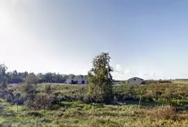 Unfinished farmhouse in Oristano countryside