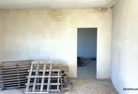 Unfinished farmhouse in Oristano countryside