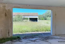 Unfinished farmhouse in Oristano countryside