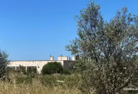 Unfinished farmhouse in Oristano countryside