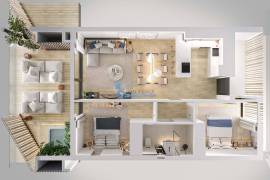 New development Oura Living Flats located in the heart of Albufeira