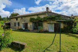 Detached stone country house with pretty garden