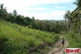 Naturally Beautiful 3.9+ Rai Land on Maenam Mountainside