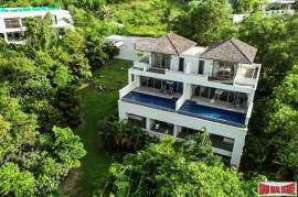 Large Four Storey Sea View Duplex with Five Bedrooms each Unit for Sale near Phuket Town