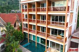 Charming 12-Room Hotel Boasting Mesmerizing Mountain Views for Sale in the Heart of Ao Nang, Krabi.