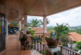 Sea view Three Bedroom + Office Pool Villa on the hill overlooking Chalong Bay