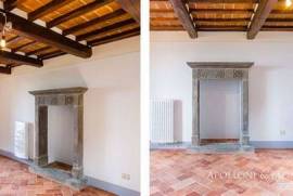 Medieval Attic with views, Cortona - Tuscany